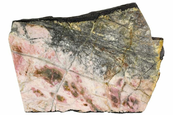Polished Rhodonite Slab - Northern BC #112718
